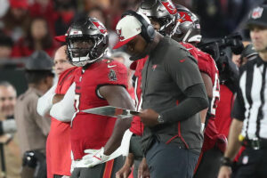 Bucs Oc Leftwich Moe from &Amp;Quot;The Dirt&Amp;Quot; 3 Bucs Rb Leonard Fournette and Oc Byron Leftwich