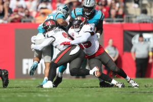 Week 17 Snap Count Analysis: Bucs Vs. Panthers 5 Bucs Olb Joe Tryon-Shoyinka and Ilb Devin White