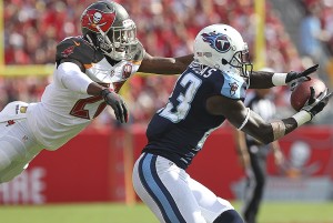 Bucs CB Johnthan Banks - Photo by: Cliff Welch/PR