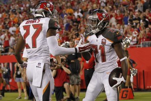 Bucs CBs Johnthan Banks & Alterraun Verner - Photo by: Mark Lomoglio/PR