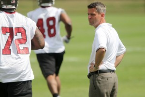 Former Bucs GM Mark Dominik - Photo by: Cliff Welch/PR