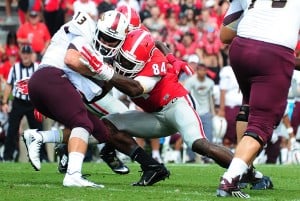 Georgia DE/LB Leonard Floyd - Photo by: Getty Images