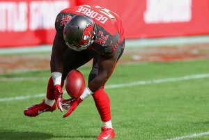 Bucs LB Jeremiah George – Photo by: Cliff Welch/PR