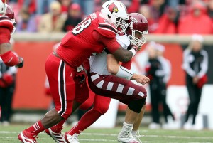 Louisville DT Sheldon Rankins has a great skill set to pair with Bucs DT Gerald McCoy in Mike Smith's 4-3 defense – Photo by: Getty Images