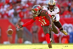 Bucs WR Donteea Dye – Photo by: Cliff Welch/PR