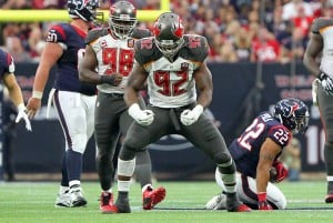 Bucs DE Will Gholston - Photo by: Cliff Welch/PR