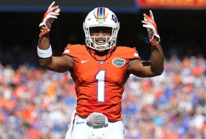 during the Gators' game against the Vanderbilt Commodores on Saturday, November 7, 2015 at Ben Hill Griffin Stadium in Gainesville, FL / UAA Communications photo by Tim Casey