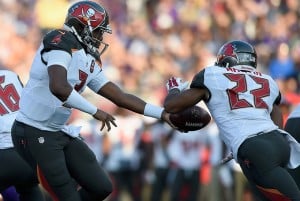 Bucs QB Jameis Winston & RB Doug Martin - Photo by: Getty Images