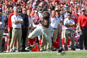 Bucs RB Charles Sims - Photo by: Cliff Welch/PR