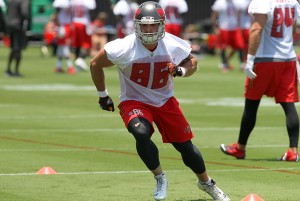 Bucs TE Danny Vitale – Photo by: Cliff Welch/PR