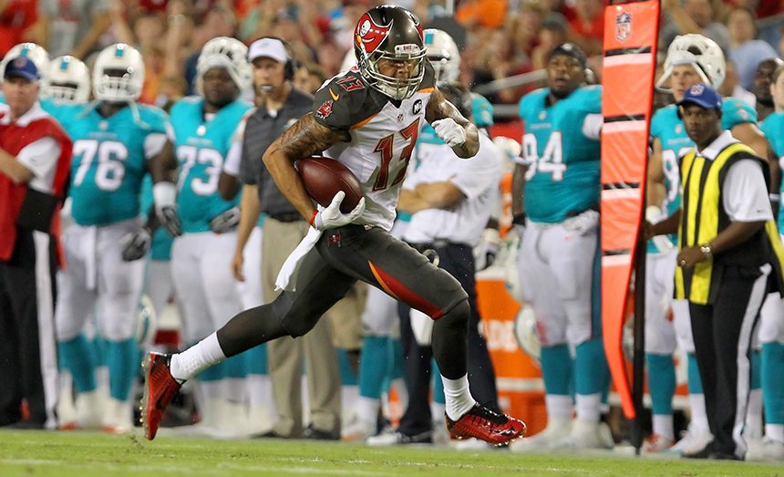 Bucs Wr Mike Evans – Photo By: Cliff Welch/Pr