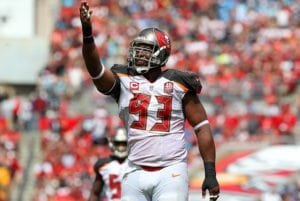 Sr'S Fab 5: Bucs - Falcons Game Will Be Shootout; Evans A Legend In The Making 5 Bucs Dt Gerald Mccoy - Photo By: Cliff Welch/Pr