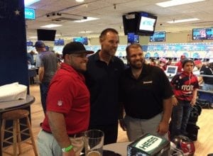 Bucs Alstott Pin Chasers Bowling