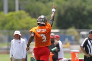 Bucs Qb Jameis Winston – Photo By: Cliff Welch/Pr