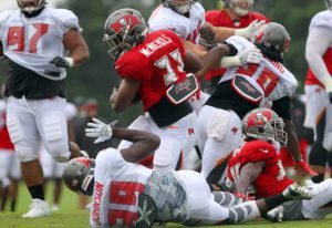 Sr'S Fab 5: Schiano Got A Raw Deal From Ut; Bucs' Running Game Is Grounded 4 Bucs Rb Jeremy Mcnichols (Photo By: Cliff Welch/Pr)