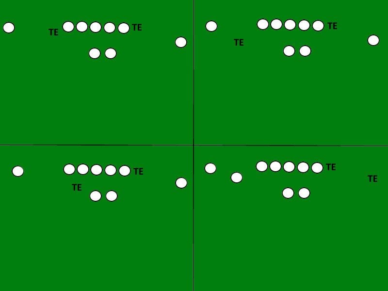 12 Personnel Variations