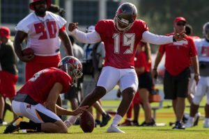 Bucs K Roberto Aguayo - Photo By: Mary Holt/Pr