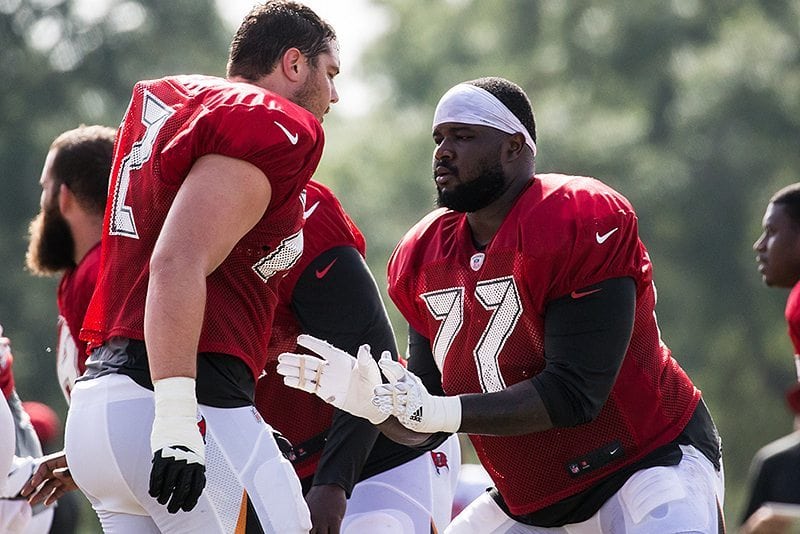 Bucs Ot Caleb Benenoch - Photo By: Mary Holt/Pr