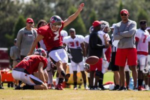 Bucs K Nick Folk - Photo By: Mary Holt/Pr