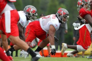 Sr'S Fab 5: 5 Bucs With The Most To Prove; Inside Bucs' Win Over Jags 6 Bucs Dt Stevie Tu'Ikolovatu - Photo By: Cliff Welch/Pr