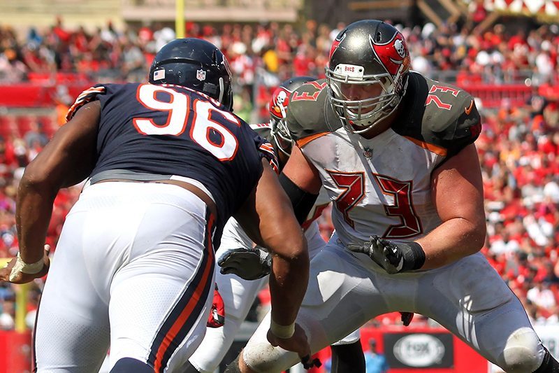 Bucs Rg J.r. Sweezy - Photo By: Cliff Welch/Pr