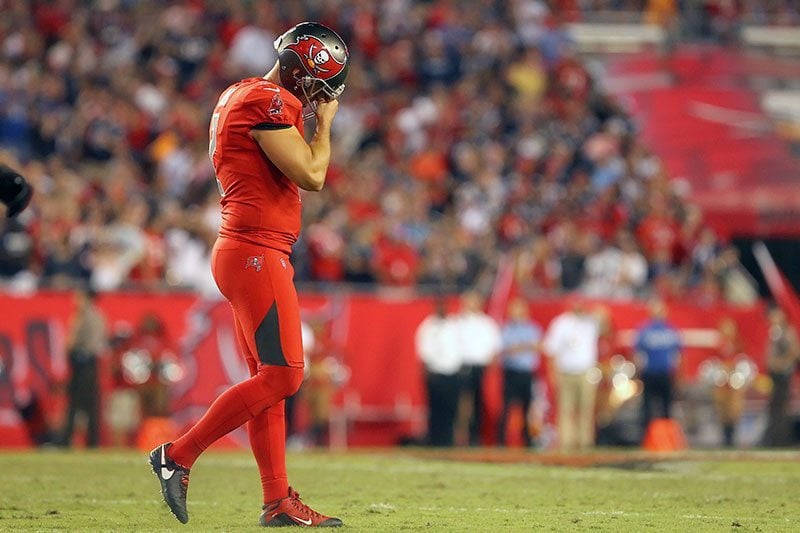 Bucs Kicker Nick Folk Photo By: Cliff Welch/Pr