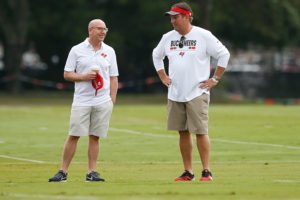 Bucs Co-Chairman Joel Glazer And Gm Jason Licht - Photo By: Cliff Welch/Pr