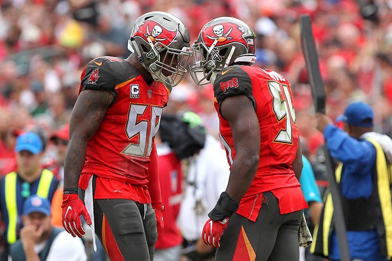 Bucs Linebackers Kwon Alexander And Lavonte David - Photo By Cliff Welch/Pr