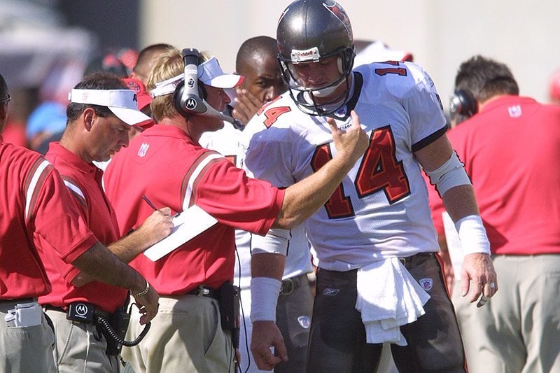Pewter Report'S Top 50 All-Time Bucs: 26-30 3 Former Bucs Head Coach Jon Gruden And Qb Brad Johnson