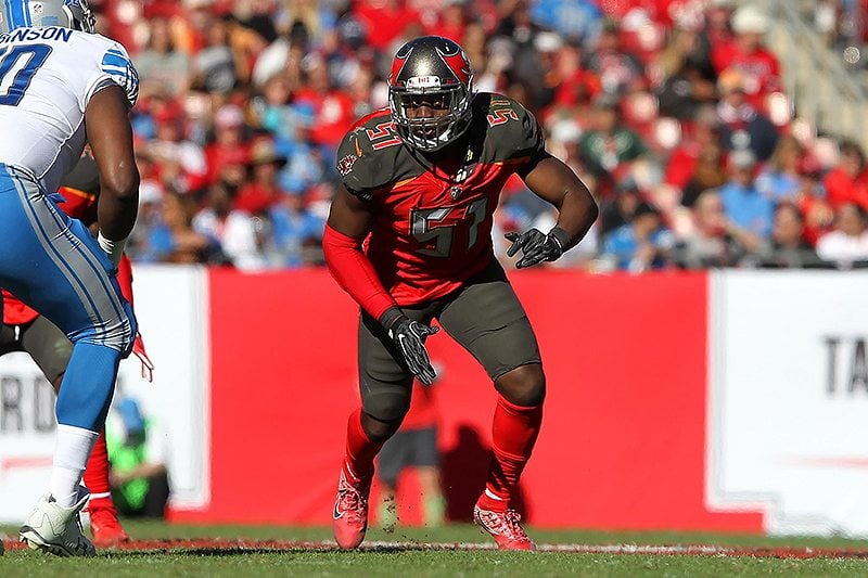 Bucs Lb Kendell Beckwith - Photo By: Cliff Welch/Pr
