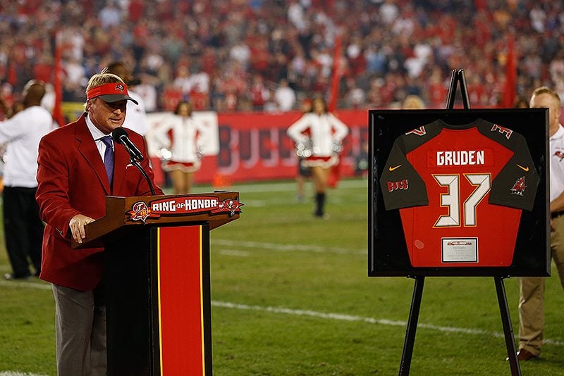 Sr'S Fab 5: Jon Gruden Wants To Coach Again, Loves The 2025 Bucs 6 Former Bucs Head Coach Jon Gruden - Photo By: Mark Lomoglio/Pr