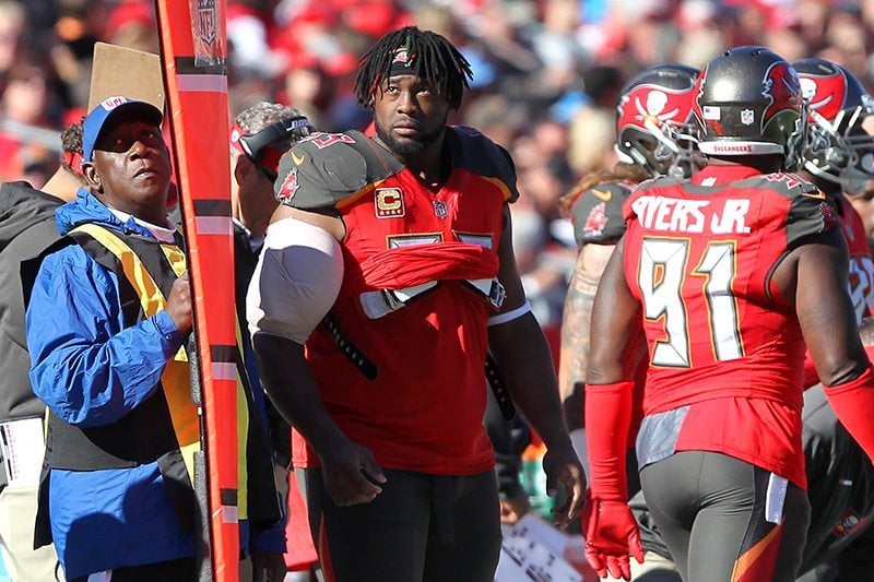 Bucs Dt Gerald Mccoy – Photo By: Cliff Welch/Pr