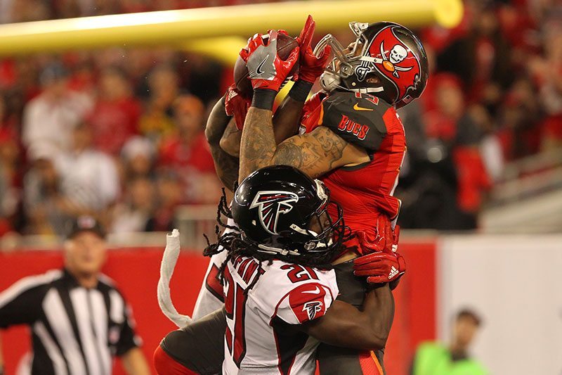 Bucs Wr Mike Evans – Photo By: Cliff Welch/Pr