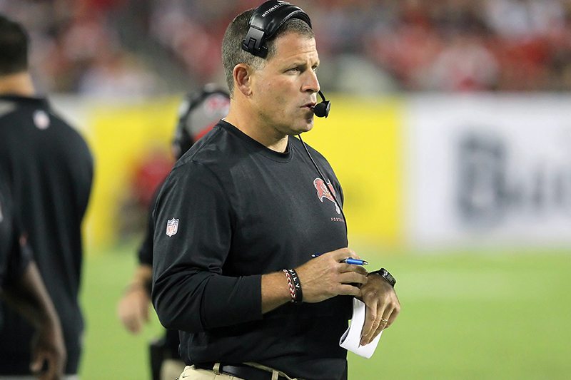 Former Bucs Head Coach Greg Schiano - Photo By: Cliff Welch/Pr
