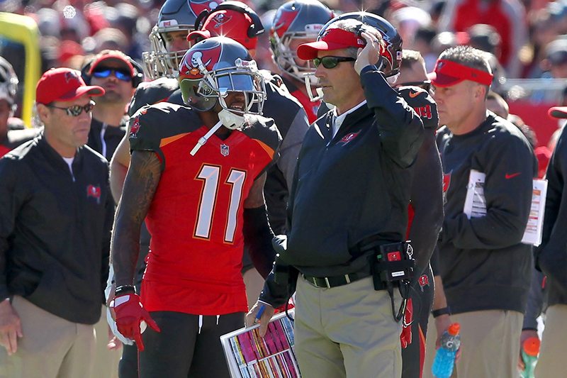 Bucs Wr Desean Jackson And Former Hc Dirk Koetter