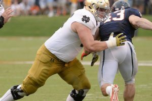 Notre Dame Lg Quenton Nelson - Photo Courtesy Of Notre Dame