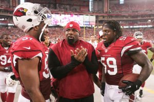 Sr'S Fab 5: Exploring A Bucs-Bills Trade; Buckner The Right Man For The Job 4 Bucs Dl Coach Brentson Buckner - Photo Courtesy Of The Cardinals And Bucs