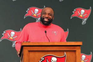 Sr'S Fab 5: Buckner'S Dream Job; Bucs Have Insane D-Line Depth, Versatility 4 Bucs Dl Coach Brentson Bucker - Photo By: Cliff Welch/Pr