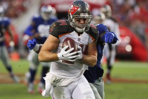 Bucs Te Cameron Brate - Photo By: Mark Lomoglio/Pr