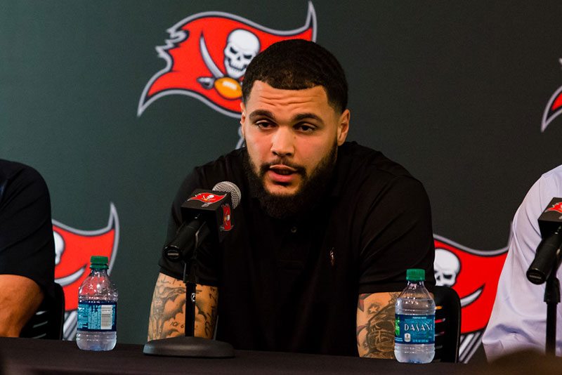 Bucs Wr Mike Evans – Photo By: Mary Holt/Pr