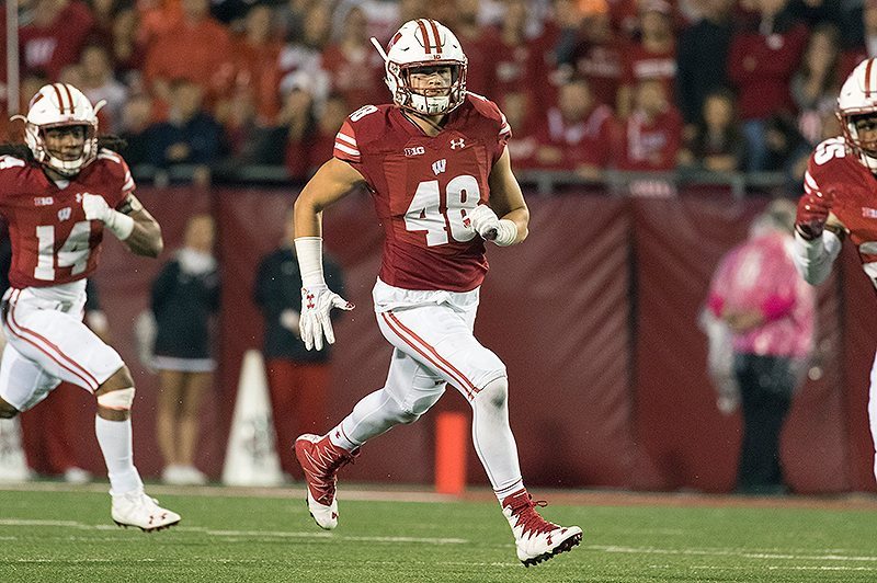 Bucs Lb Jack Cichy - Photo Courtesy Of Wisconsin