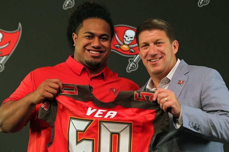 Bucs Dt Vita Vea And Gm Jason Licht