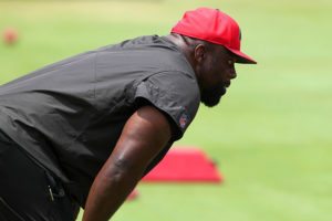 Bucs' Mccoy Excited About What Buckner Brings To The Table 3 Brentson Buckner – Photo By: Cliff Welch/Pr