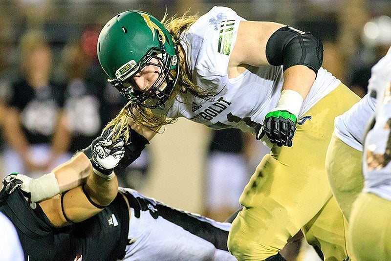 Humboldt State Ol Alex Cappa - Photo Courtesy Of Humboldt State