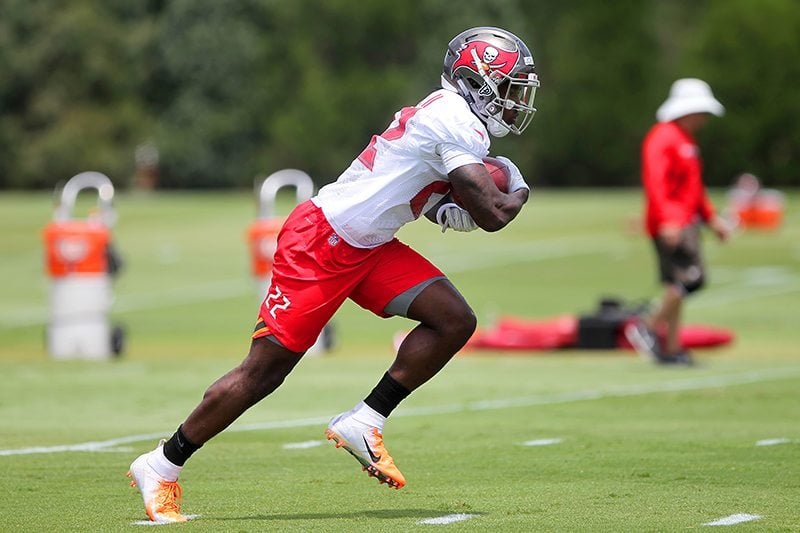 Bucs Rb Ronald Jones - Photo By: Cliff Welch/Pr