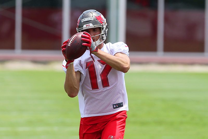 Bucs Wr Justin Watson - Photo By: Cliff Welch/Pr