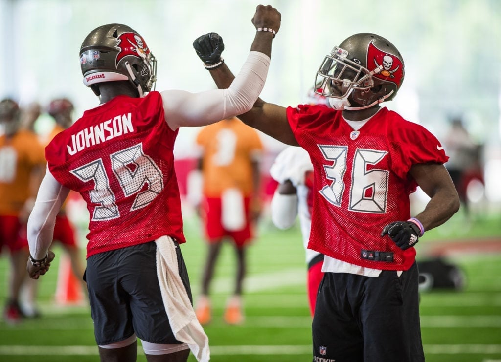 Bucs Cbs Isaiah Johnson And M.j. Stewart