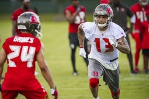 Mike Evans Bucs 2018 Mini-Camp