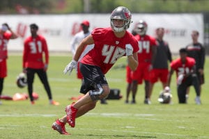 Sr'S Fab 5: How Good Are The 2018 Bucs? Insider Analysis Of Mini-Camp 5 Bucs Lb Jack Cichy - Photo By: Cliff Welch/Pr