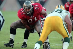 Former Bucs C Tony Mayberry - Photo Courtesy Of The Buccaneers